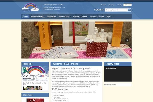 Site using Social Profiles Widget plugin