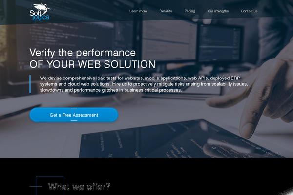 Poseidon theme site design template sample