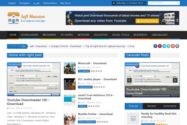 Site using Meks Easy Ads Widget plugin