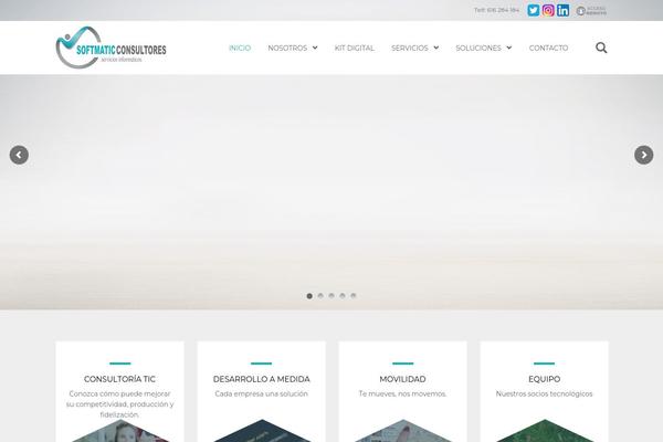 The Company theme site design template sample