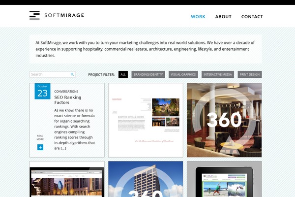 SimpleGrid theme site design template sample