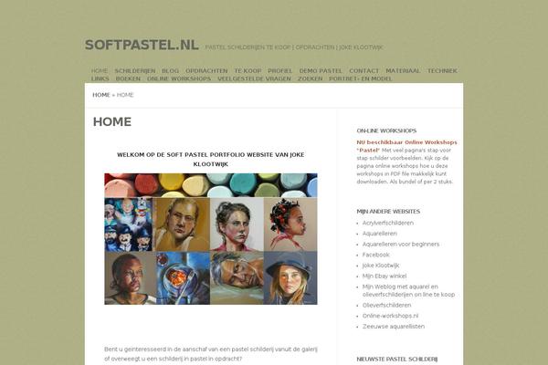 Flexible theme site design template sample