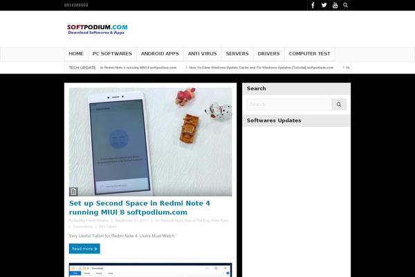 softpodium.com site used Calens