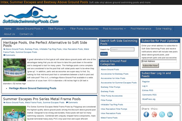 Frontier theme site design template sample