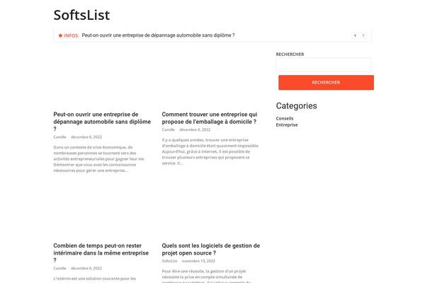softslist.com site used Glob