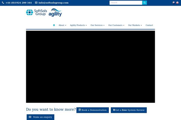 Site using Ultimate Addons for SiteOrigin plugin