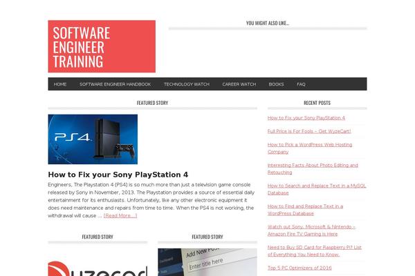 Metro Pro theme site design template sample