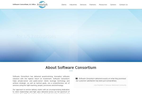 softwareconsortium.com site used Adama