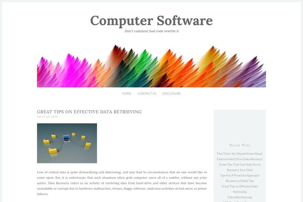 softwareforemail.info site used EzyReader