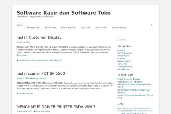 Ascent theme site design template sample
