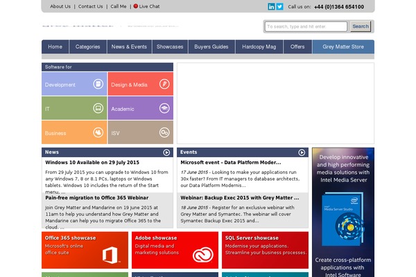 Gm theme site design template sample