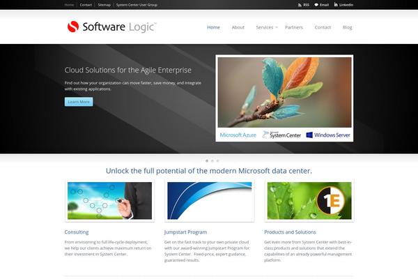 Sterling theme site design template sample