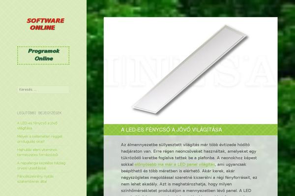 softwareonline.hu site used Pizzaland