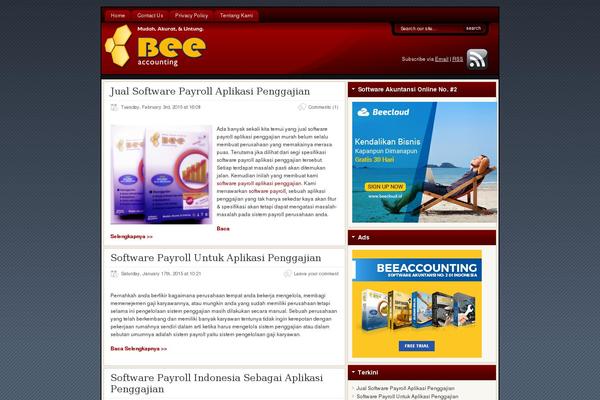 Flexsqueeze theme site design template sample