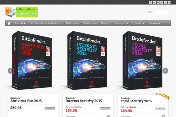 iFeature theme site design template sample