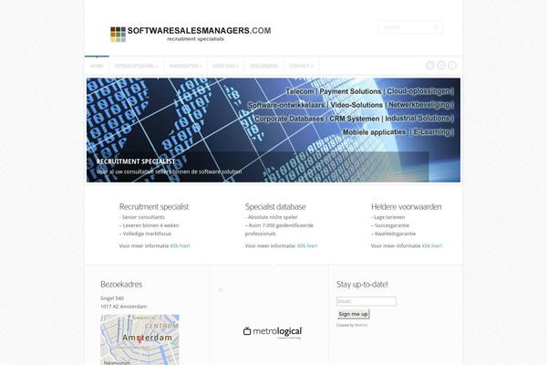 Trim theme site design template sample