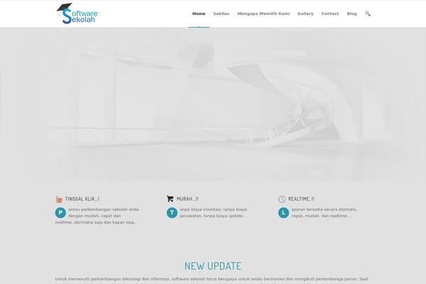 Enfold theme site design template sample