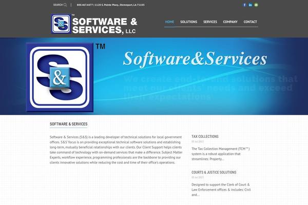 Ss theme site design template sample