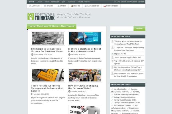 Site using Organize Series plugin