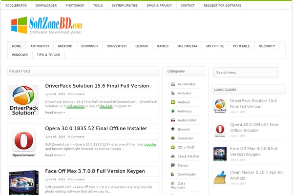 Silver Mag Lite theme site design template sample