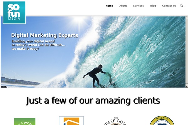 Mercury theme site design template sample