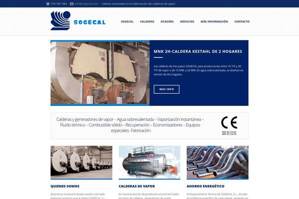Jupiter theme site design template sample