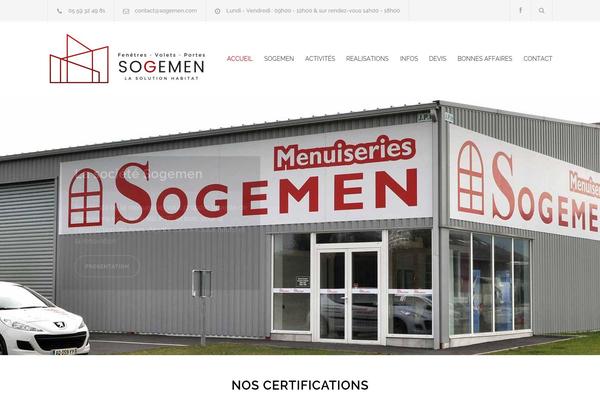 Renovate theme site design template sample