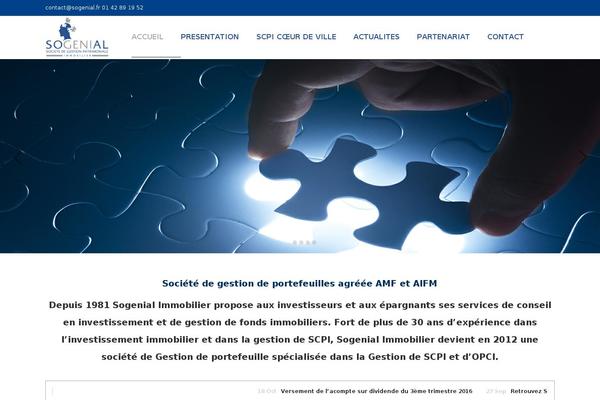 sogenial.fr site used Smartco_child