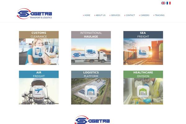 Lightning theme site design template sample