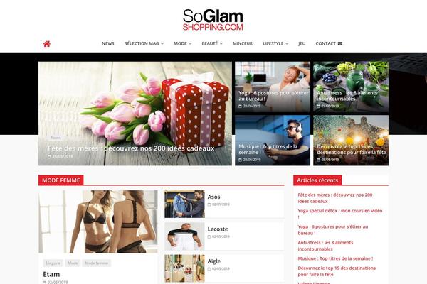 Colormag-child theme site design template sample