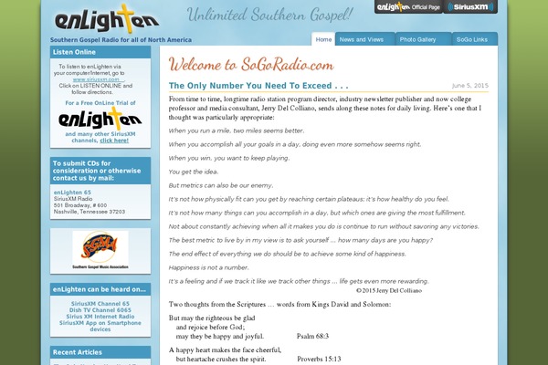 sogoradio.com site used Sogo