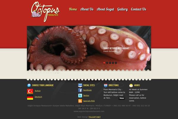 Chow theme site design template sample
