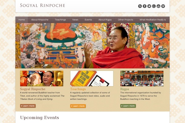 sogyalrinpoche.org site used Everest