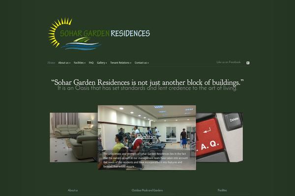 sohargardenresidence.com site used Modest