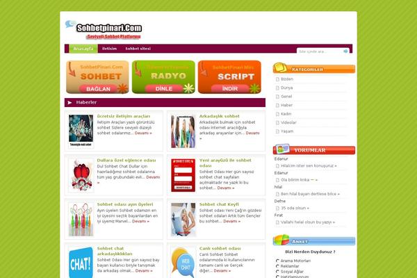 sohbetpinari.com site used Muhabbet