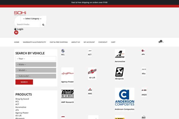Site using Ymm-search plugin