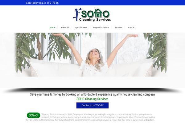 Lounge theme site design template sample