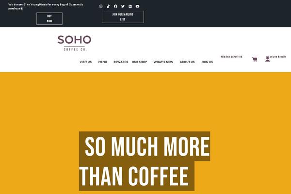 sohocoffee.com site used Bb-theme-child