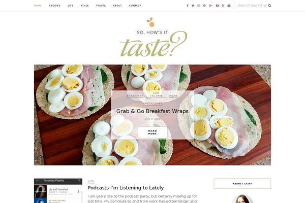 Rosemary-child theme site design template sample