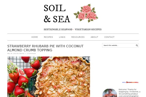 Foodie Pro theme site design template sample