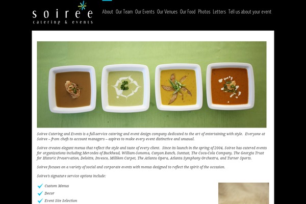 Tasty theme site design template sample
