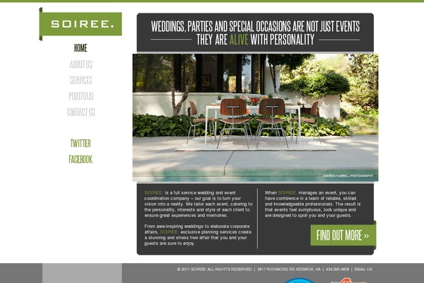 soireeva.com site used Soiree