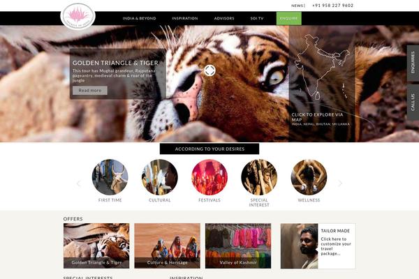 Site using GS Testimonial Slider plugin