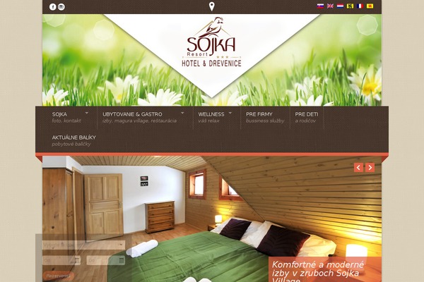 Nice Hotel theme site design template sample