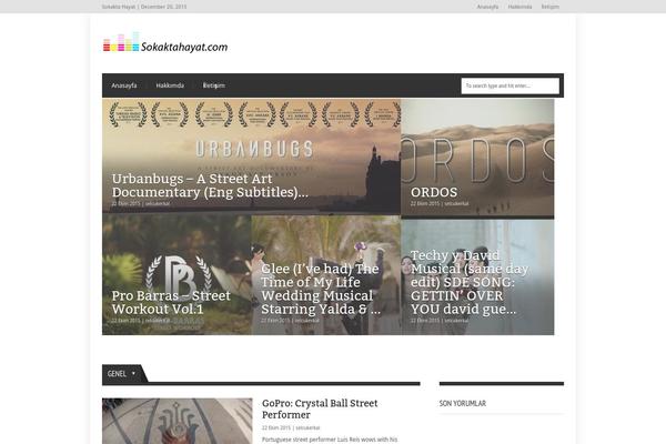 Extranews theme site design template sample