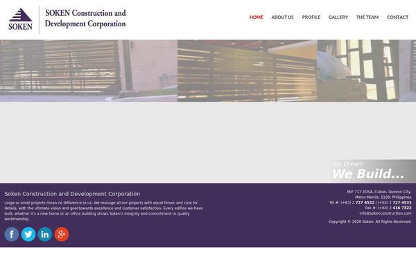 sokenconstruction.com site used Soken