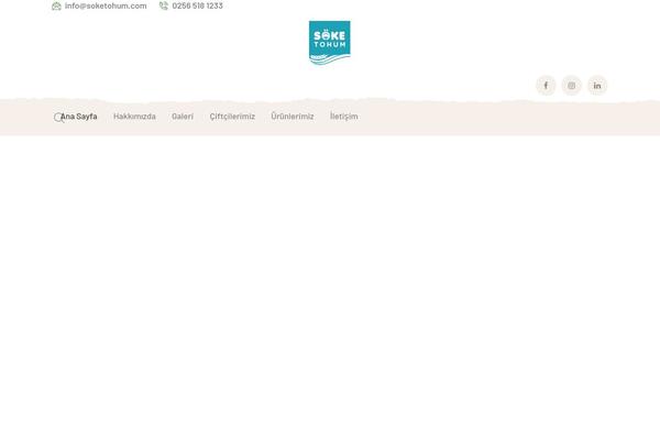 Agrikole theme site design template sample
