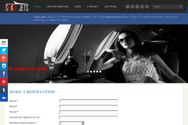 Anchor theme site design template sample