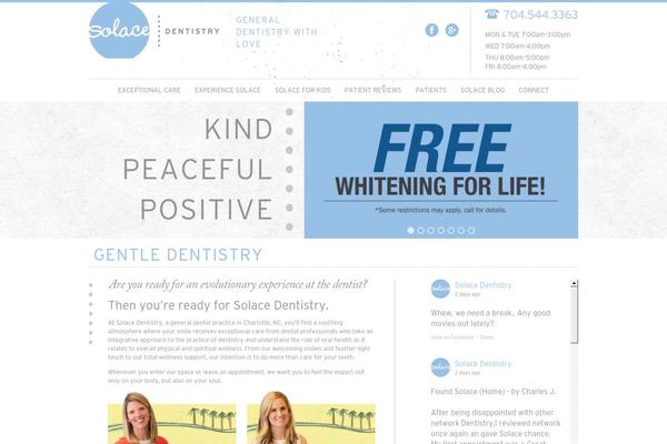 solacedentistry.com site used Solace