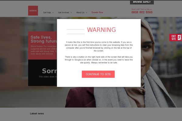 Site using JQuery Slick Menu Widget plugin
